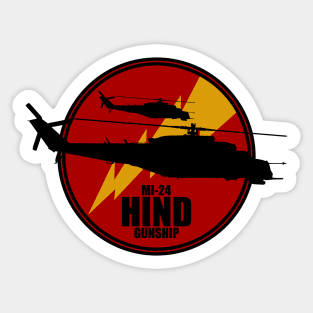 MI-24 Hind Sticker